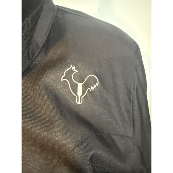 Rossignol 1907 Belted Insulated Ski Coat Black Faux Fur Removable Collar Small - Picture 5 of 13